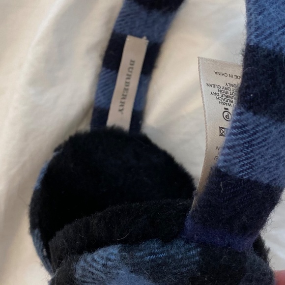 Burberry ear muffs - great condition!